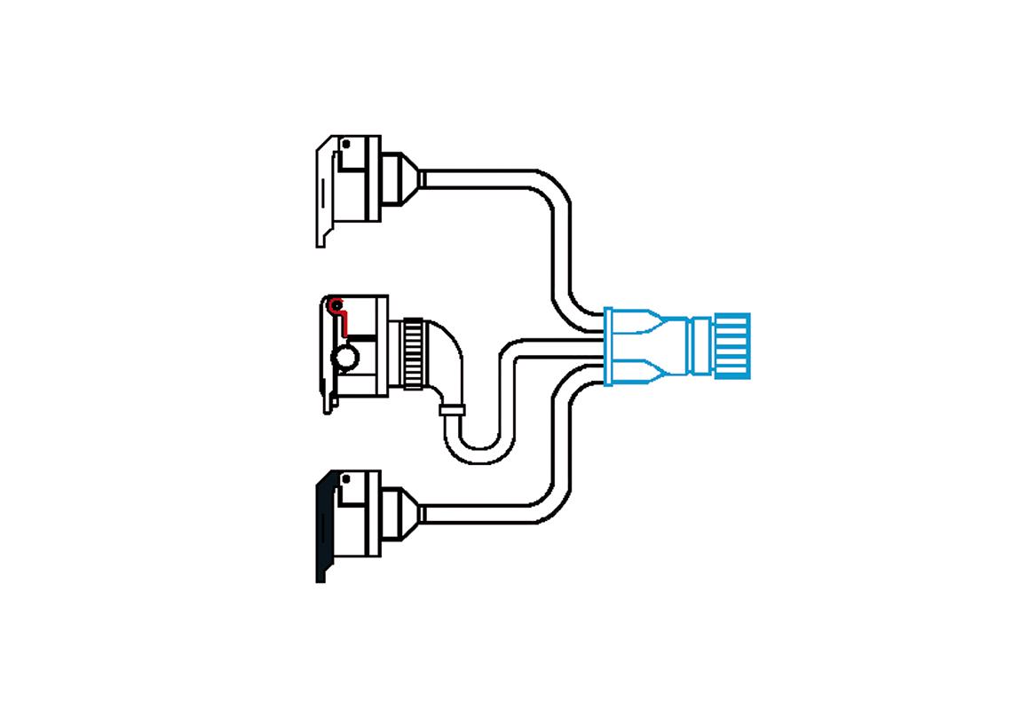 Adaptateur prise 15P / 24N / 24S 15V